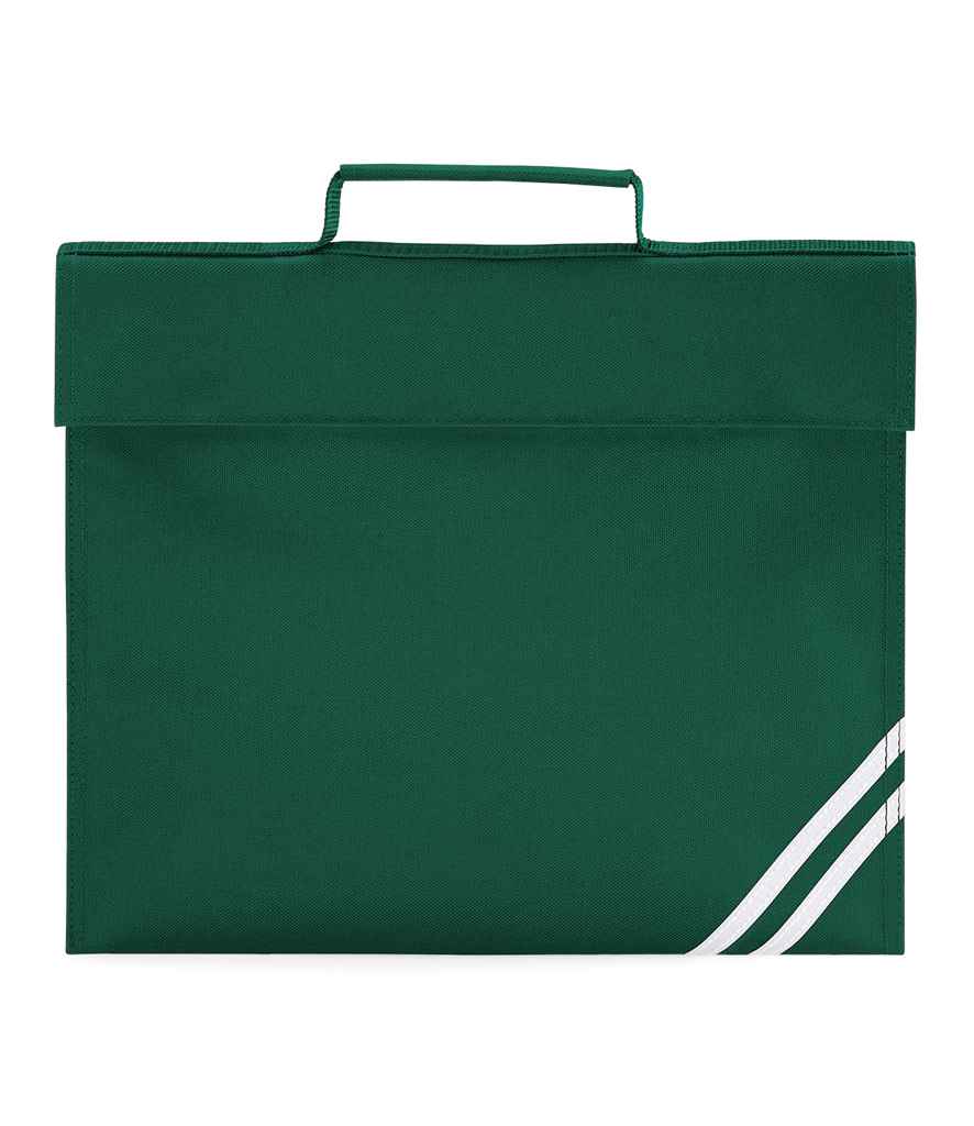 Quadra Classic Book Bag in Bottle Green