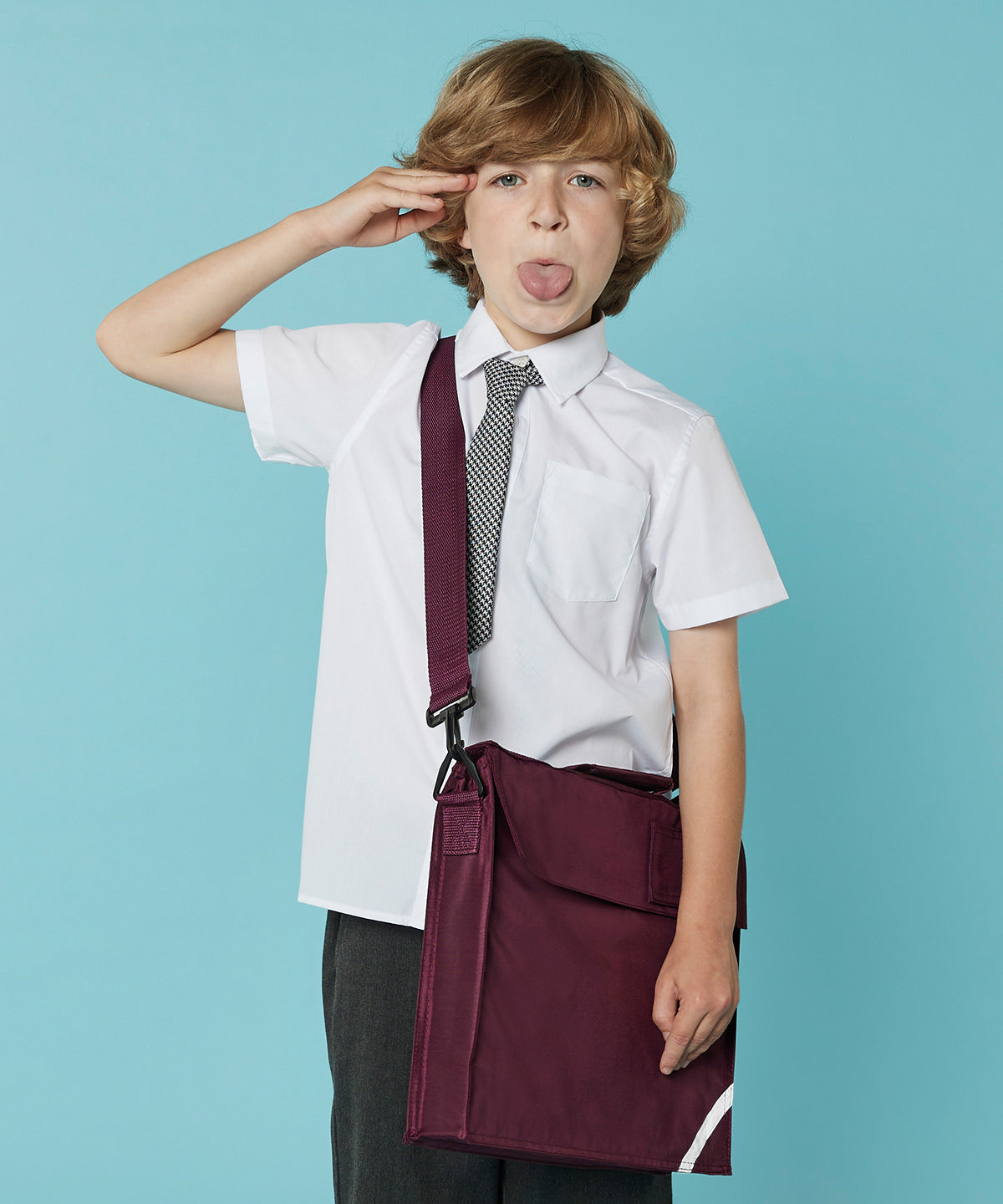 Quadra Junior book bag with strap Bottle