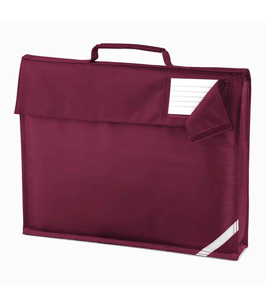 Quadra Junior Book Bag in Burgundy