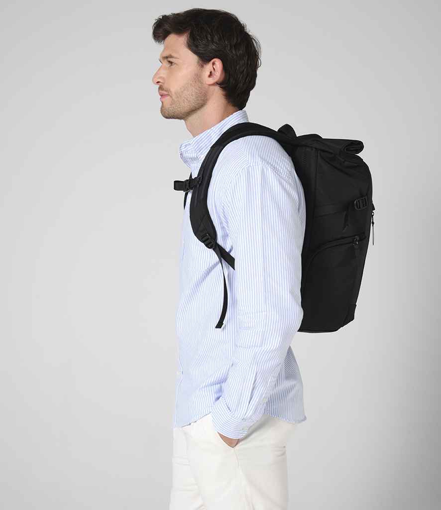 Quadra Zurich Roll-Top Backpack - model image
