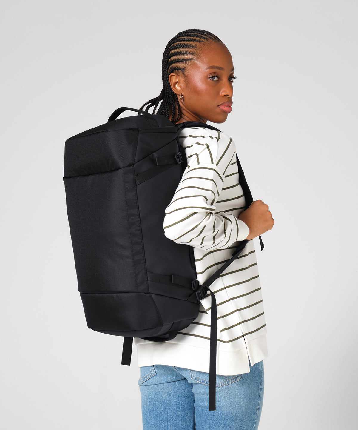 Quadra Zürich 35 litre hybrid holdall Black