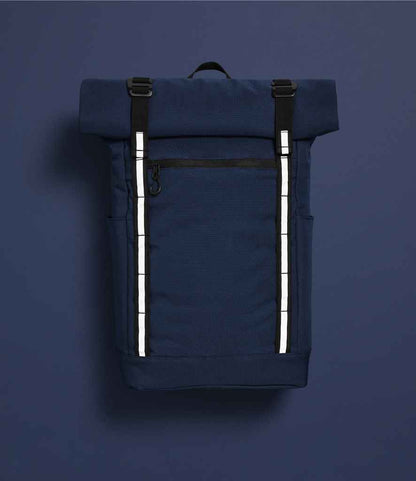 Quadra Urban Commute Roll-Top Backpack in Navy