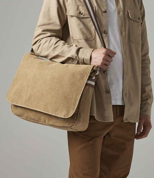 Quadra Quadra Vintage Canvas Despatch Bag
