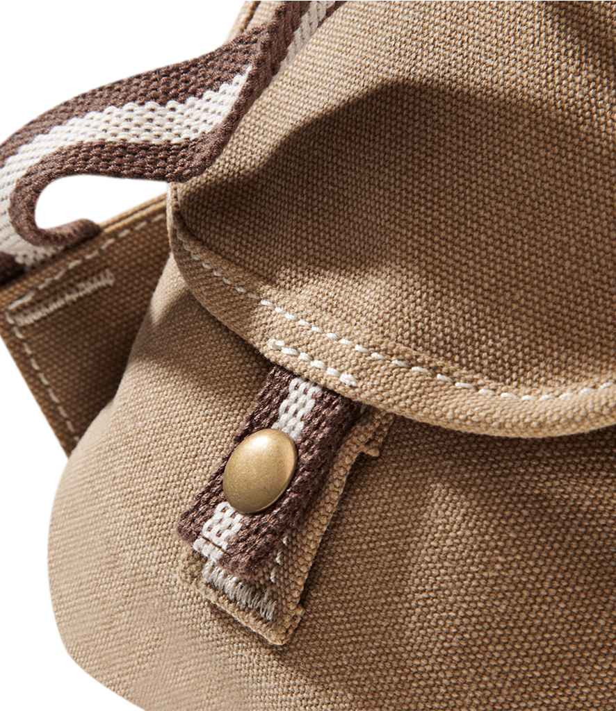 Quadra Vintage Canvas Backpack