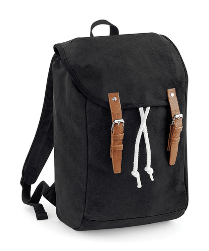 Quadra Vintage rucksack Black