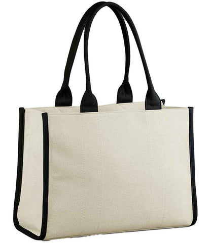 Quadra Quadra Puerto Large Tote Bag Natural/Black
