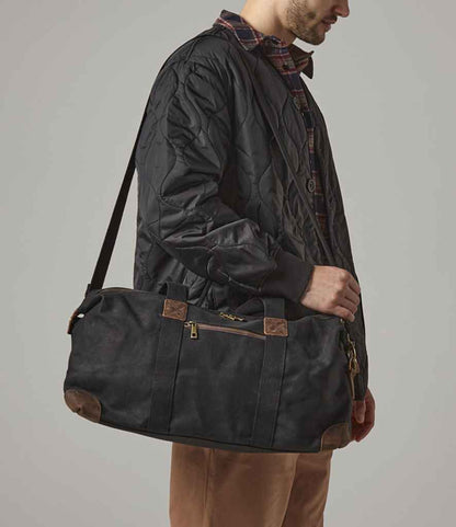 Quadra Quadra Heritage Waxed Canvas Holdall