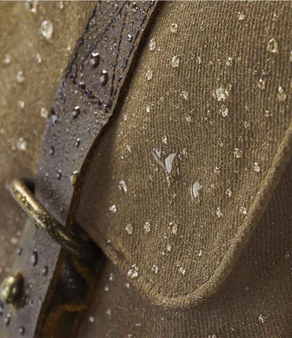 Quadra Heritage Waxed Canvas Messenger Bag