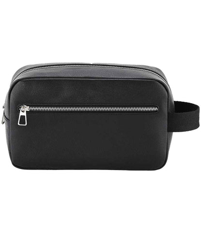 Quadra Tailored Luxe Wash Bag in Black