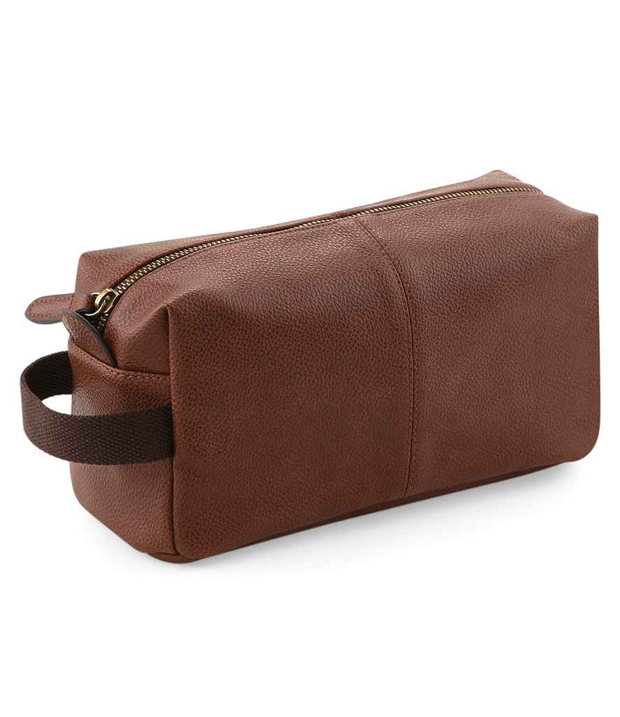 Quadra Quadra NuHide® Wash Bag Tan