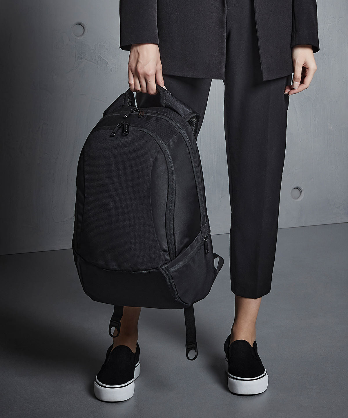 Quadra Vessel™ slimline laptop backpack Black
