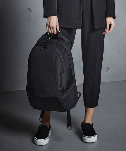 Quadra Vessel™ slimline laptop backpack Black