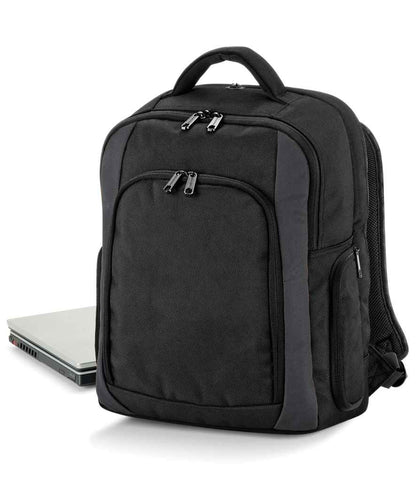Quadra Tungsten™ Laptop Backpack in Black/Graphite Grey