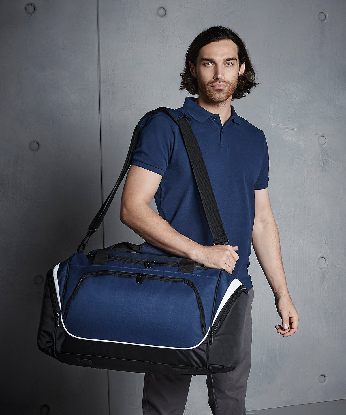 Quadra Pro team holdall Black/Grey