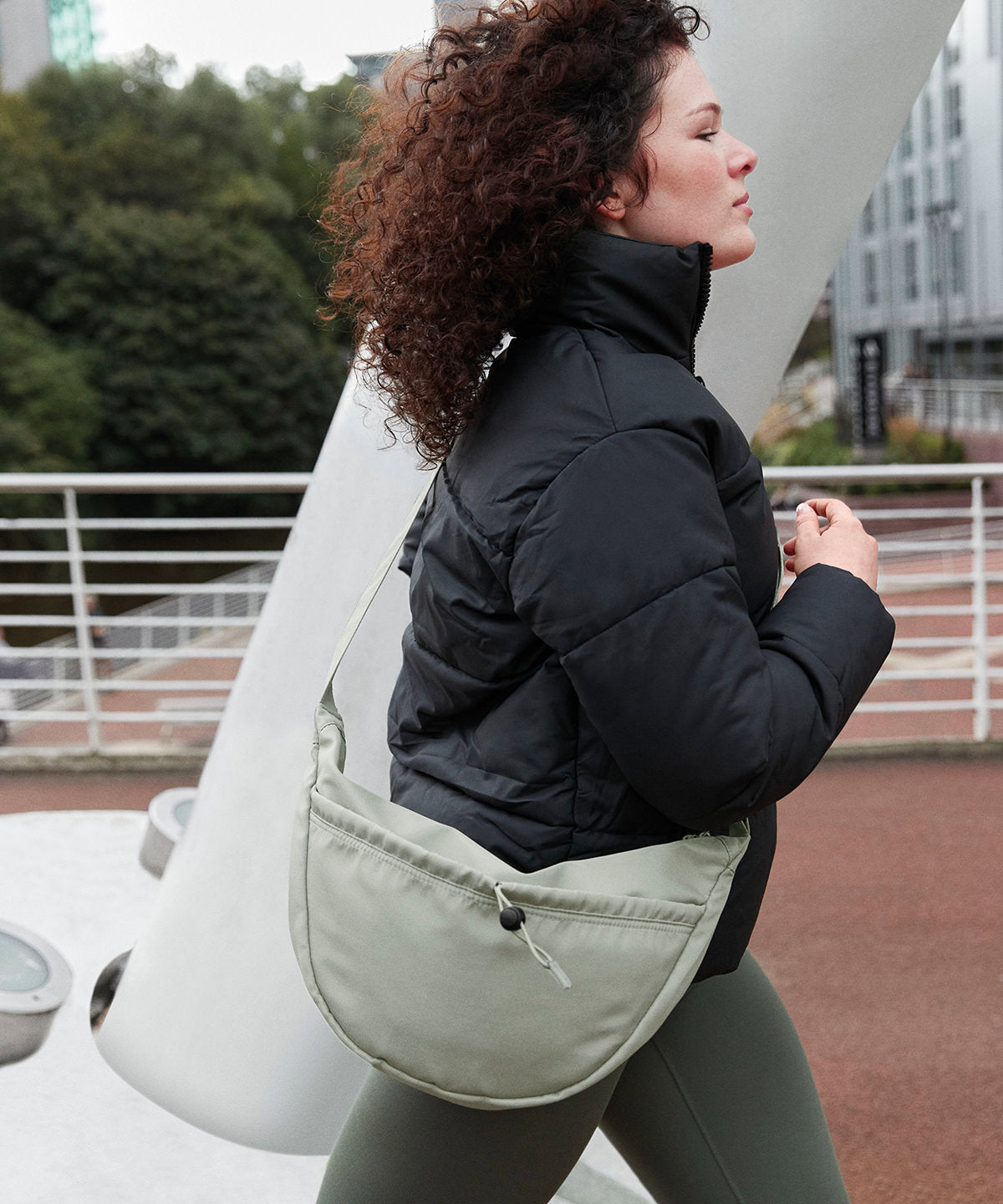 Quadra Studio cross-body bag Black