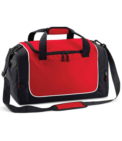 Quadra Teamwear Locker Bag in Red/Black