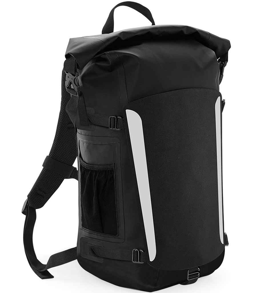 Quadra SLX 25 Litre Waterproof Backpack in Black/Black