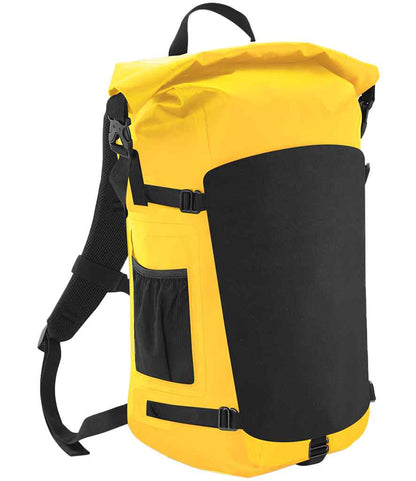 Quadra SLX 25 Litre Waterproof Backpack in Yellow/Black