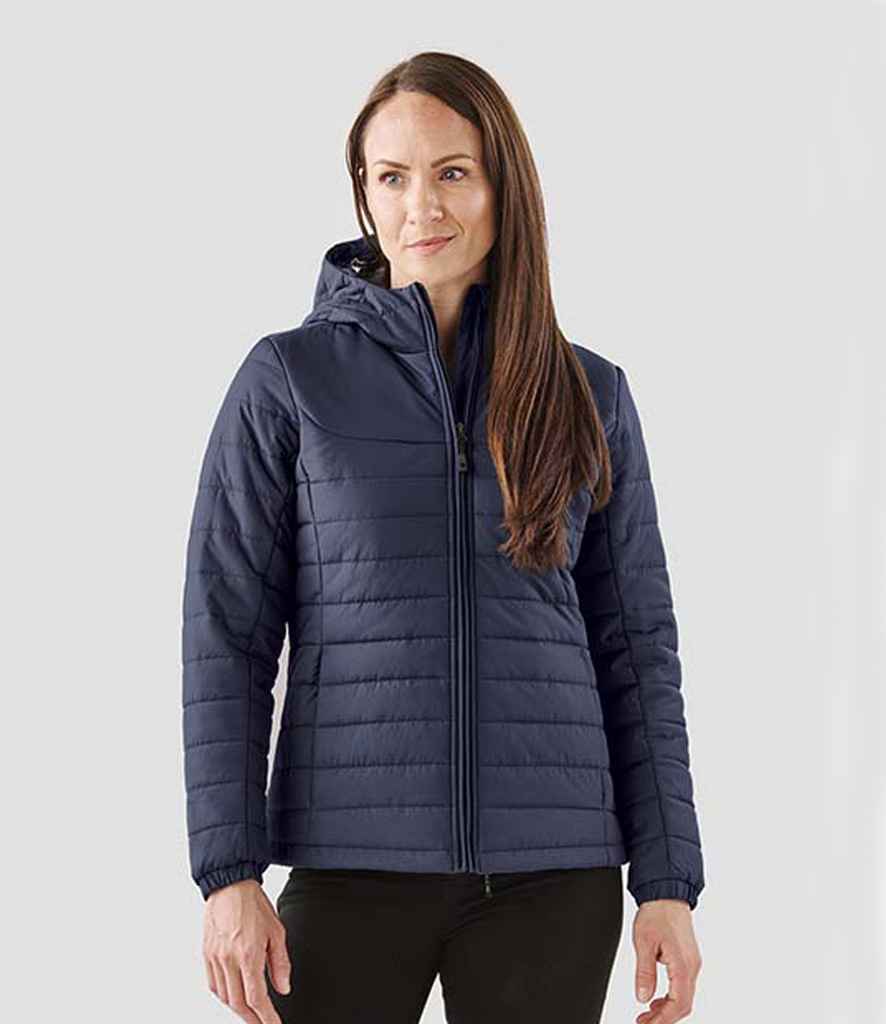 Stormtech Stormtech Ladies Nautilus Quilted Hooded Jacket Navy