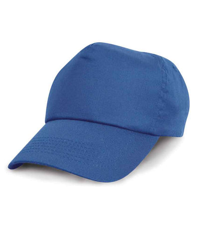 Result Kids Cotton Cap in Royal Blue