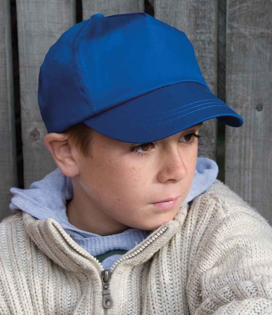 Result Kids Cotton Cap - model image