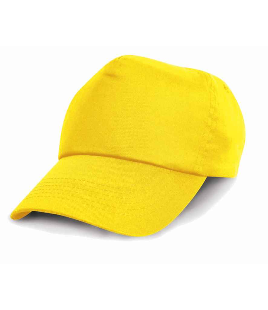 Result Kids Cotton Cap in Yellow