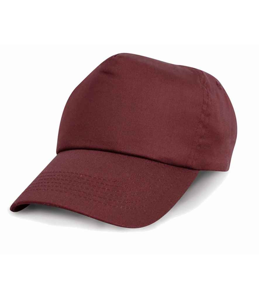 Result Cotton Cap in Burgundy