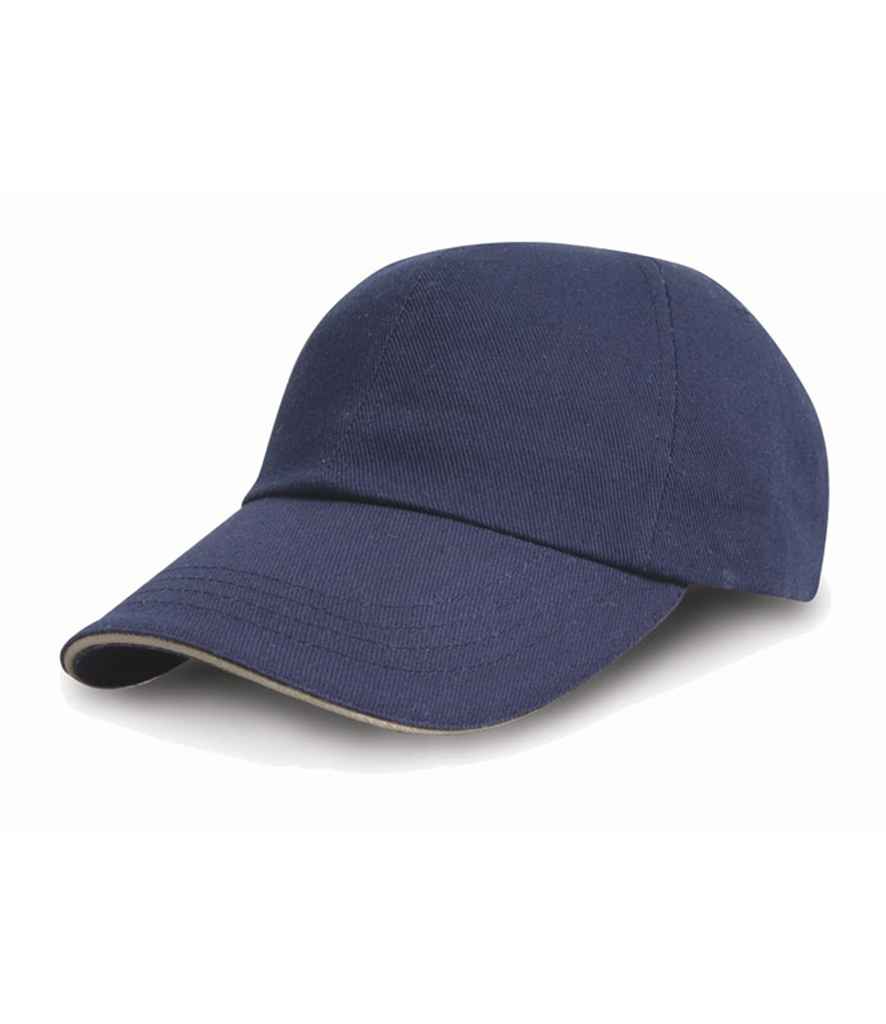 Result Heavy Cotton Drill Pro-Style Cap in Navy