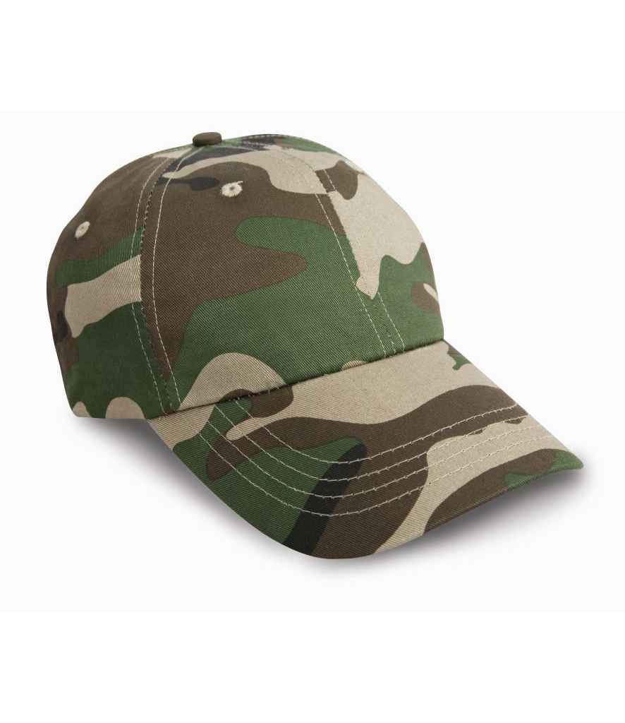 Result Heavy Cotton Drill Pro-Style Cap in Camo
