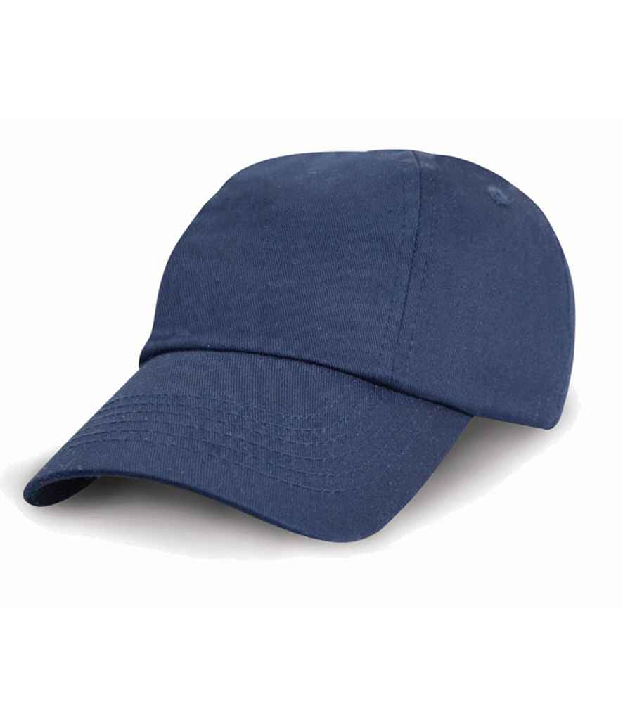 Result Kids Low Profile Cotton Cap in Navy