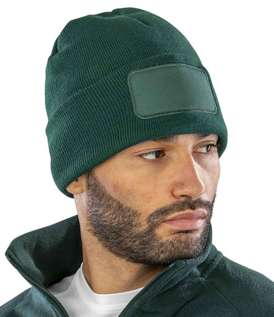 Result Core Double Knit Printers Beanie - model image