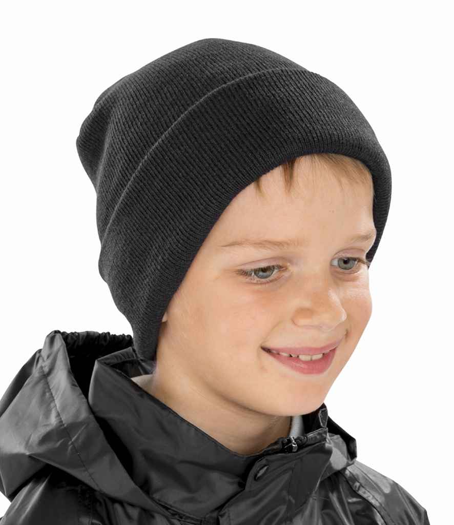 Result Kids Woolly Ski Hat - model image