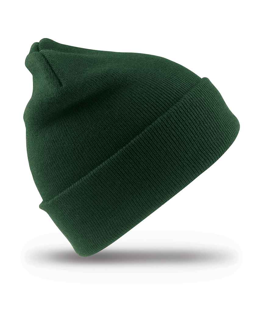 Result Woolly Ski Hat in Bottle Green