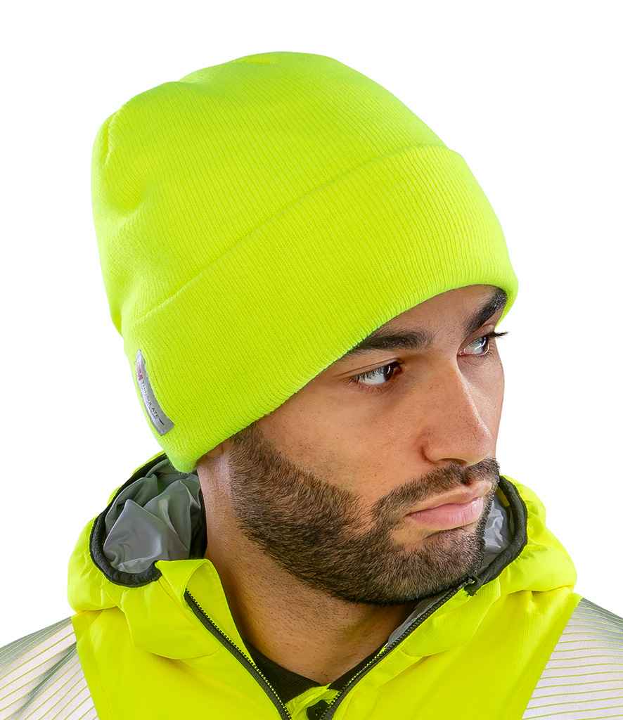 Result Woolly Ski Hat with Thinsulate™ Insulation - model image