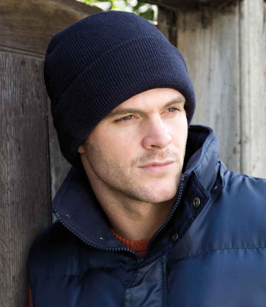 Result Woolly Ski Hat with Thinsulate™ Insulation - model image