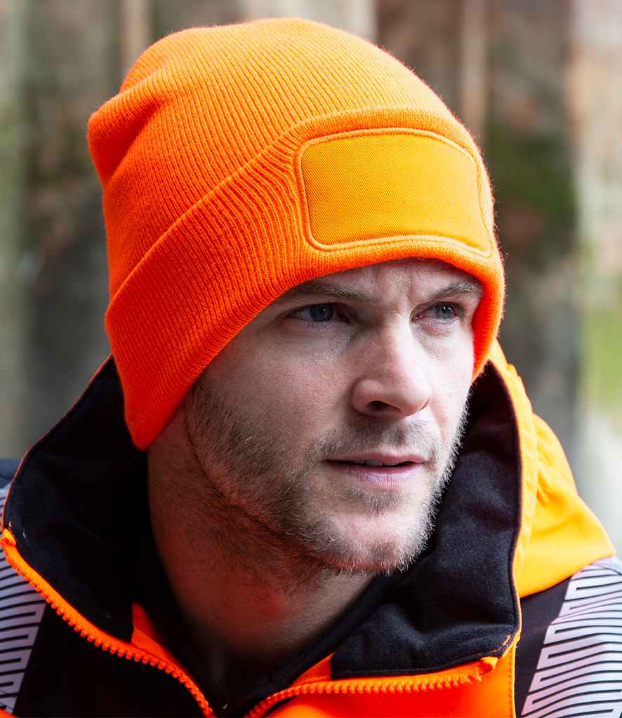 Result Double Knit Thinsulate™ Printers Beanie - model image