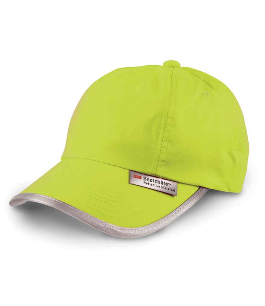 Result High-Viz Cap in Fluorescent Yellow
