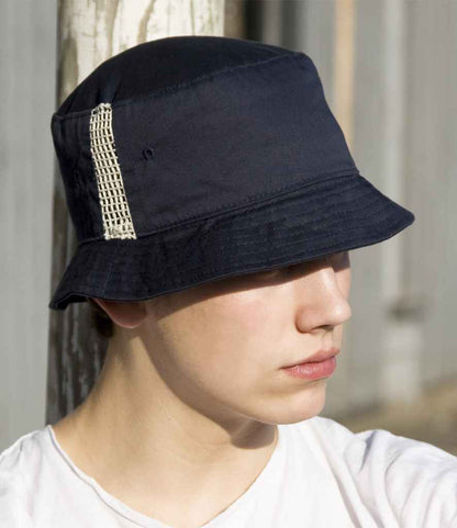 Result Deluxe Washed Cotton Bucket Hat - model image