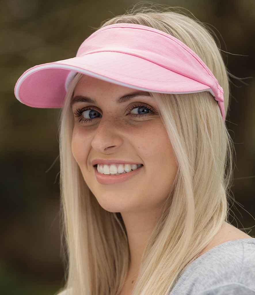Result Herringbone Sun Visor - model image
