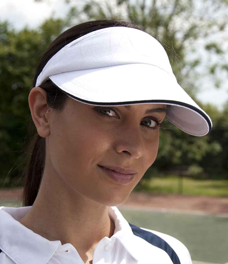 Result Herringbone Sun Visor - model image