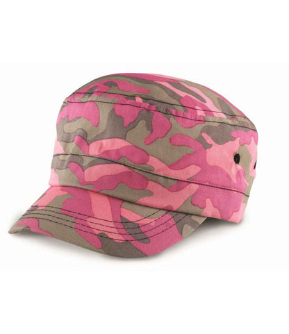 Result Urban Camo Cap in Pink