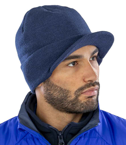 Result Esco Army Knitted Hat - model image