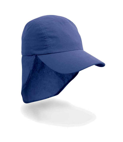 Result Kids Legionnaires Cap in Royal Blue