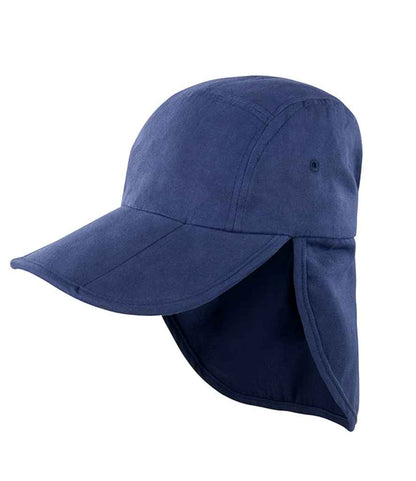Result Kids Fold Up Legionnaires Cap in Navy