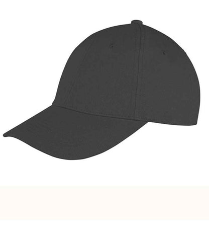 Result Memphis Brushed Cotton Cap in Black