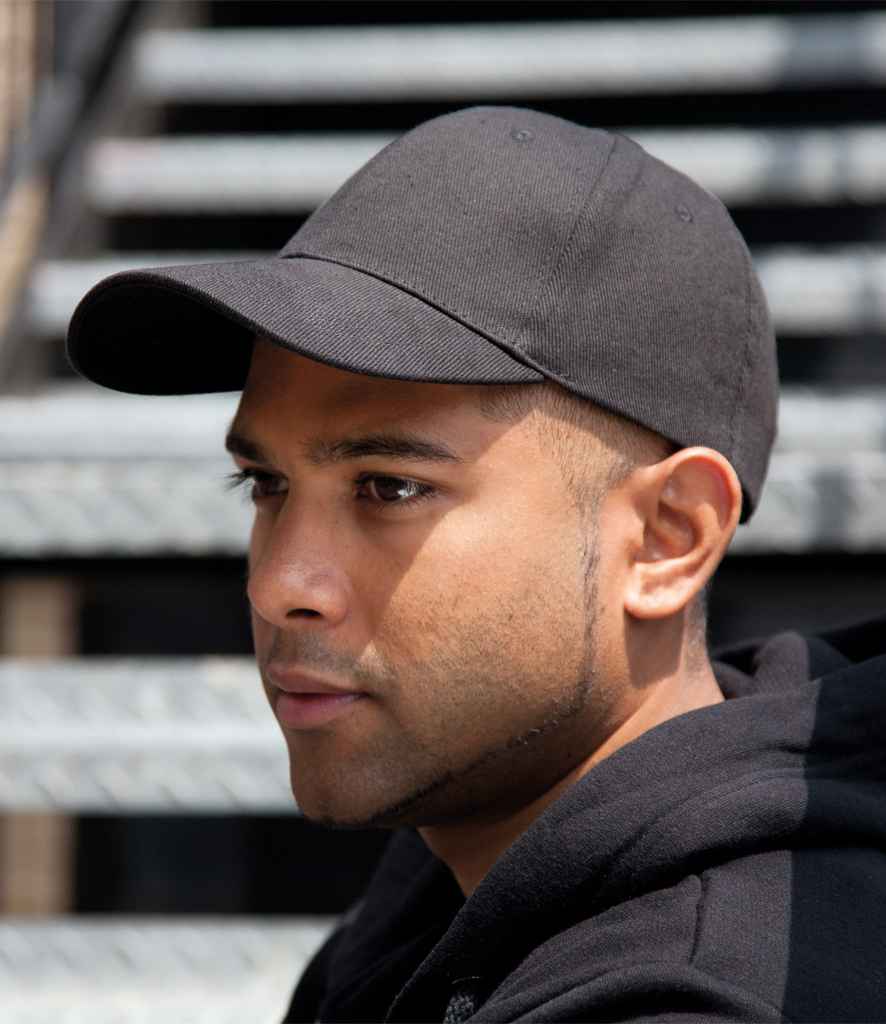 Result Memphis Brushed Cotton Cap - model image