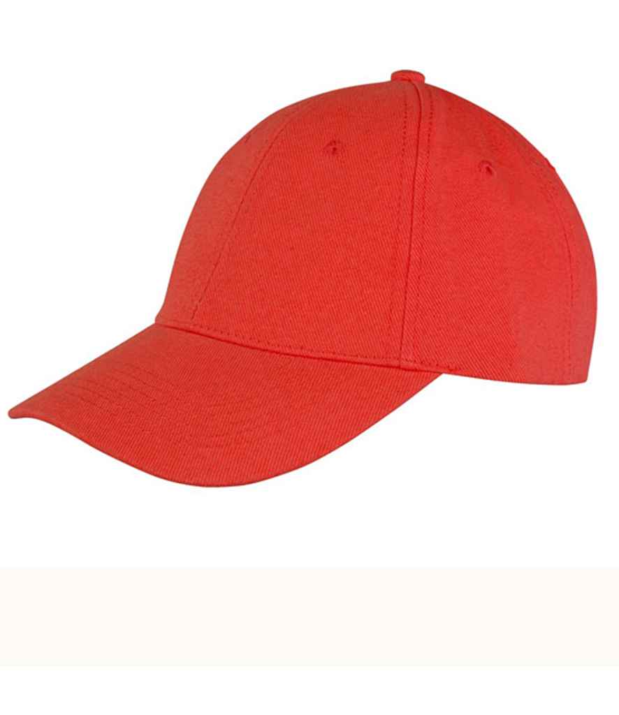 Result Memphis Brushed Cotton Cap in Red