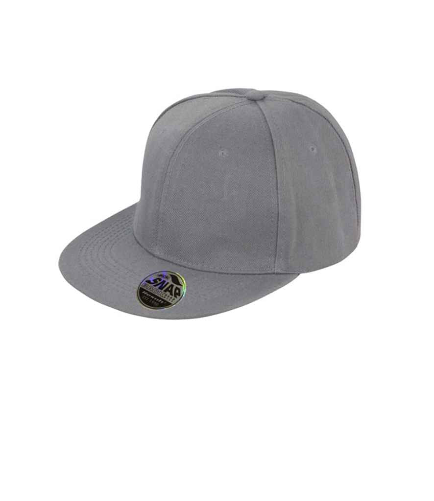 Result Original Bronx Snapback Cap in Heather Grey