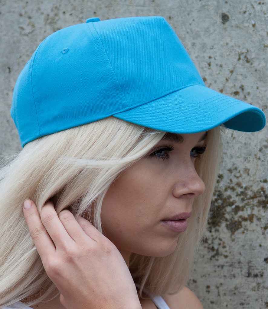 Result Boston 5 Panel Printers Cap - model image