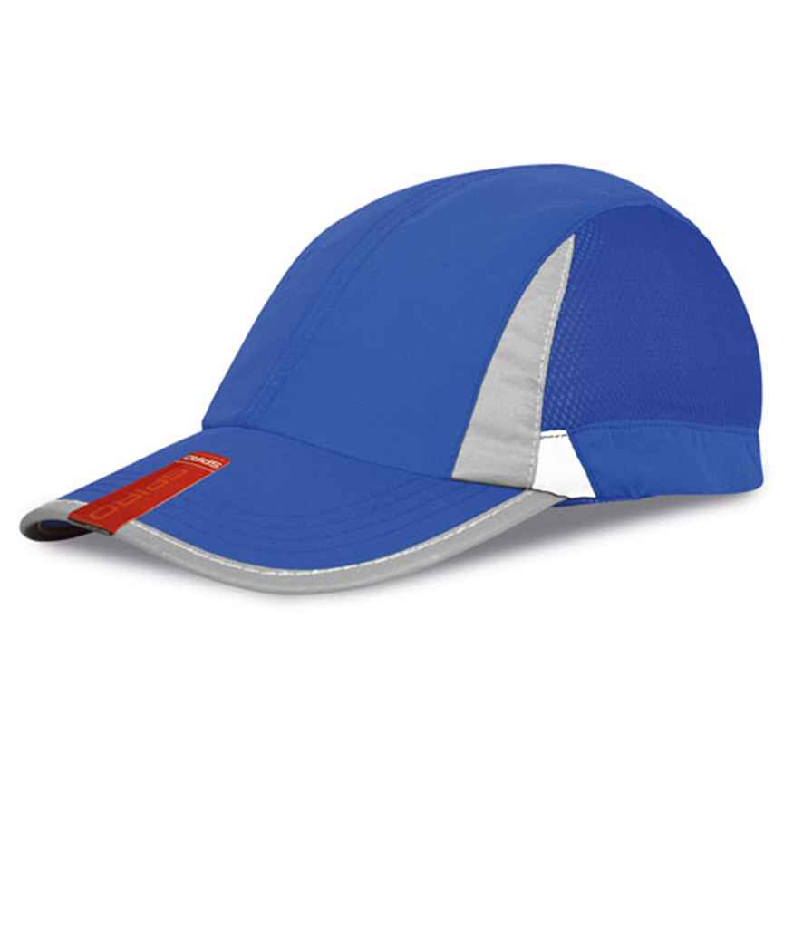 Spiro Sport Cap in Royal Blue/White